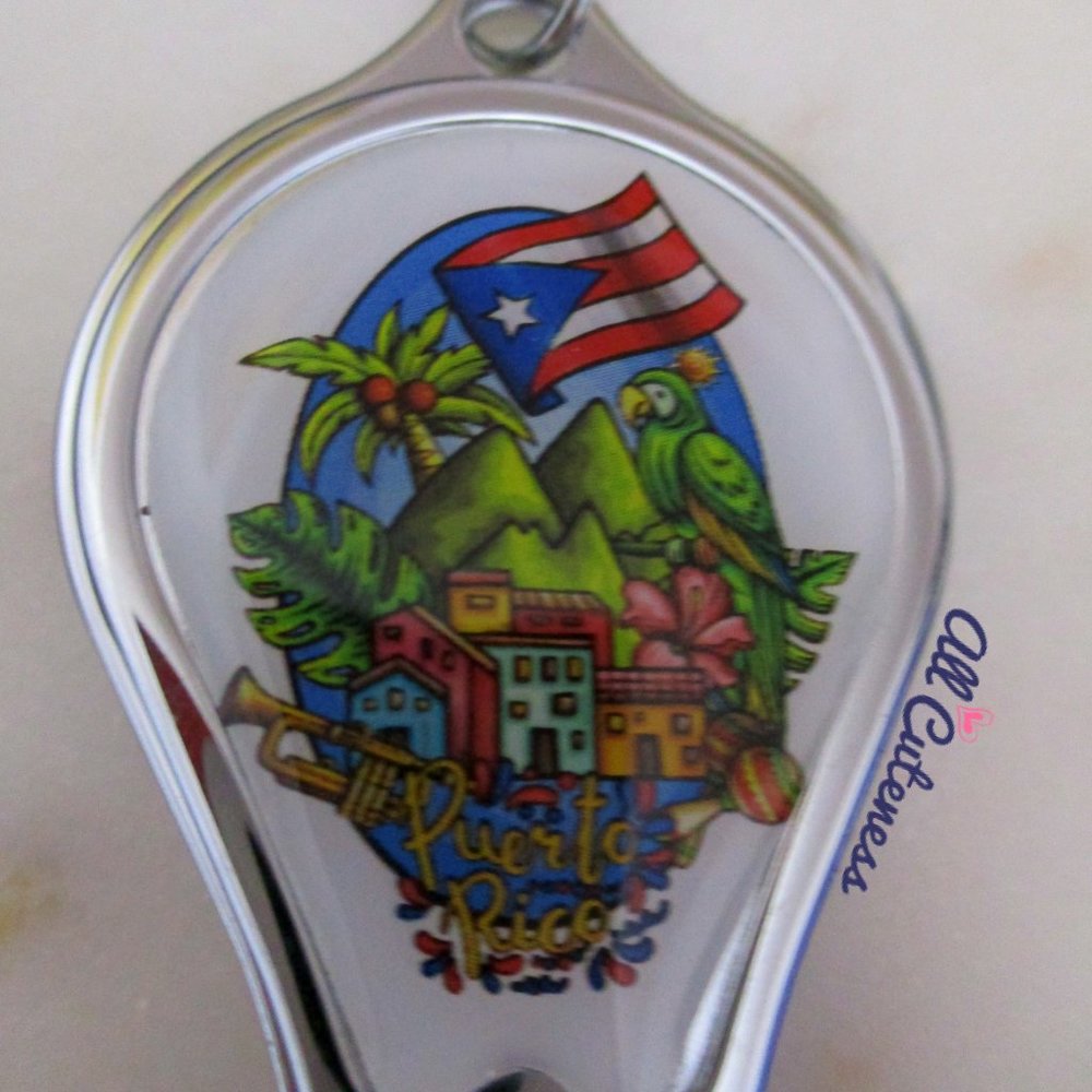 (NWOT) Puerto Rico Bottle Opener Keychain - Picture 5 of 9